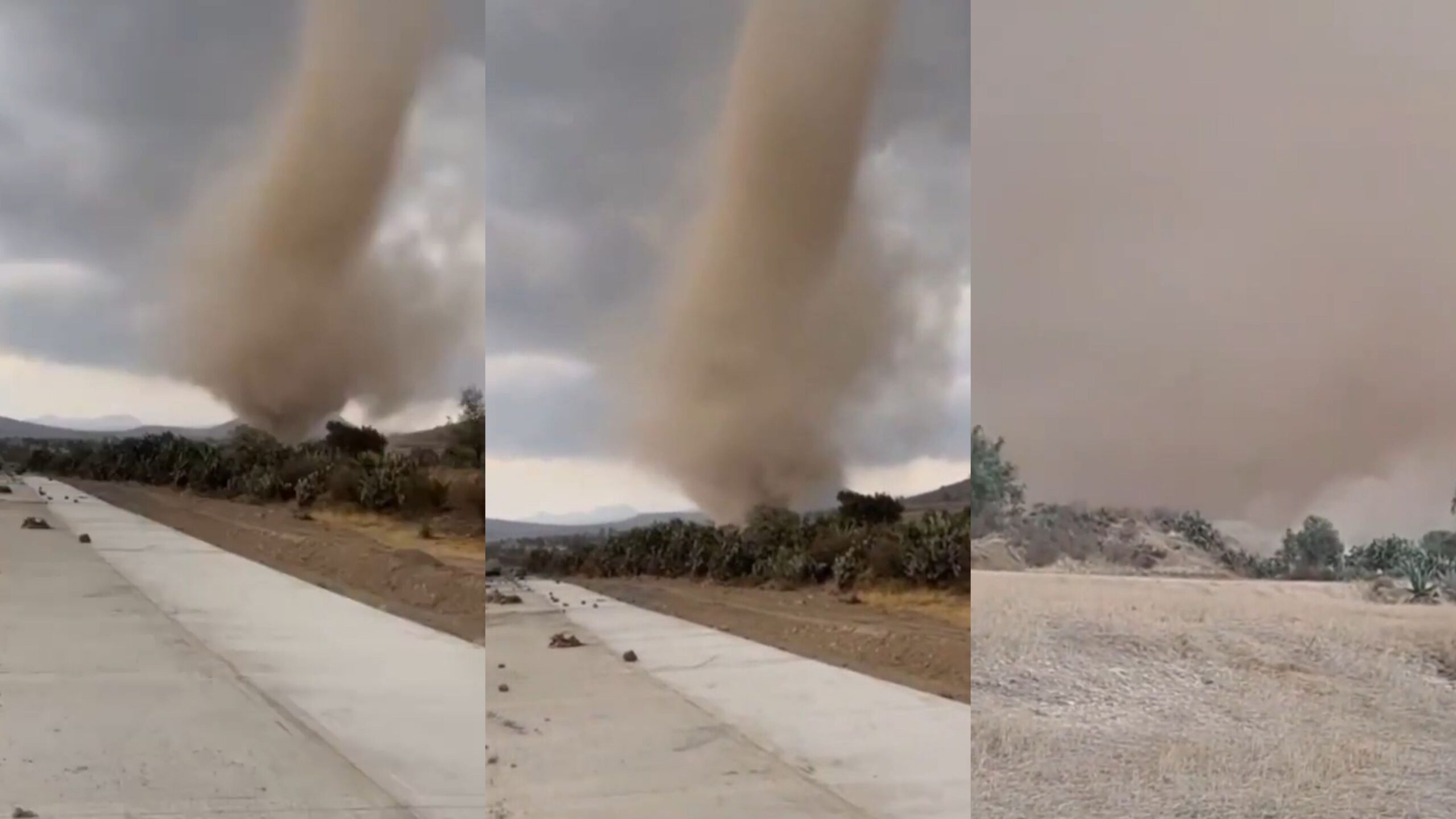 Captan Impresionante Tornado En Hidalgo