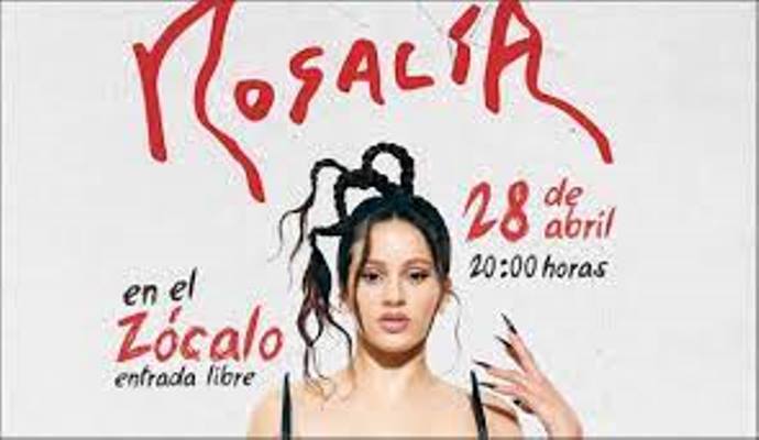 Rosalía llenará el Zócalo