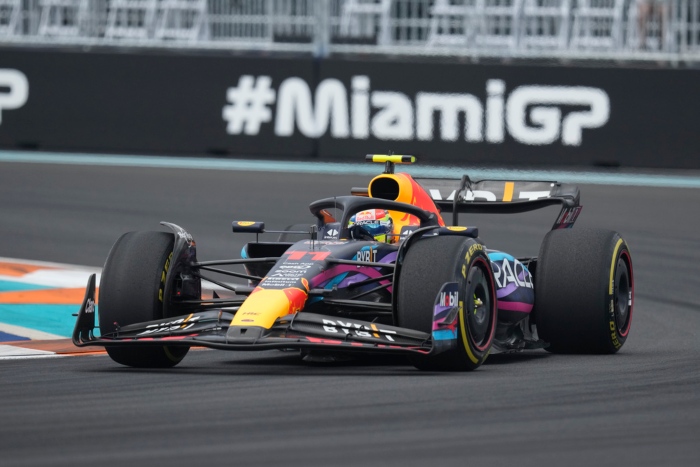 Segundo Checo Pérez en Miami
