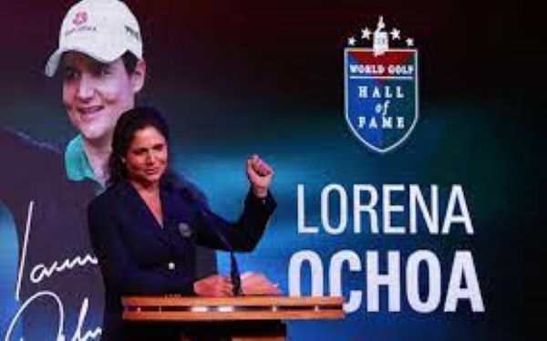 Al Salón de la Fama del Golf Lorena Ochoa