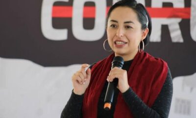 Susana Ángeles en campaña y con denuncias y problemas