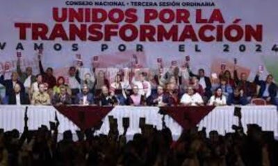 Sheinbaum rinde protesta como candidata en Morena