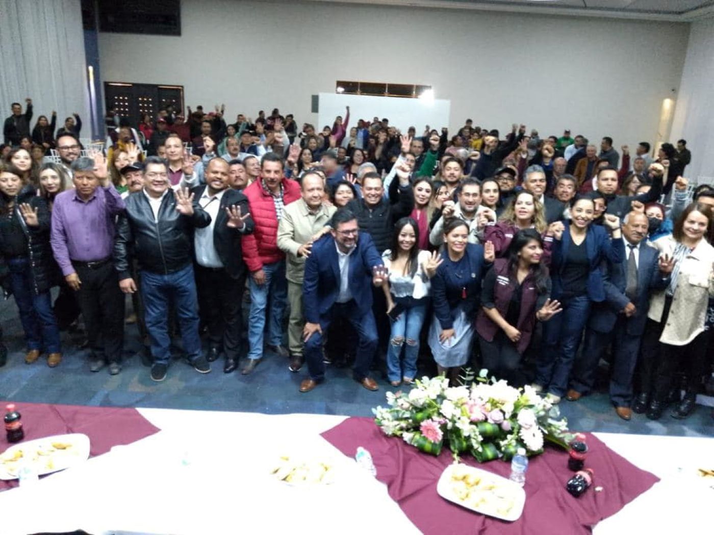 Trabajos Claudia Sheinbaum en regiones de Hidalgo