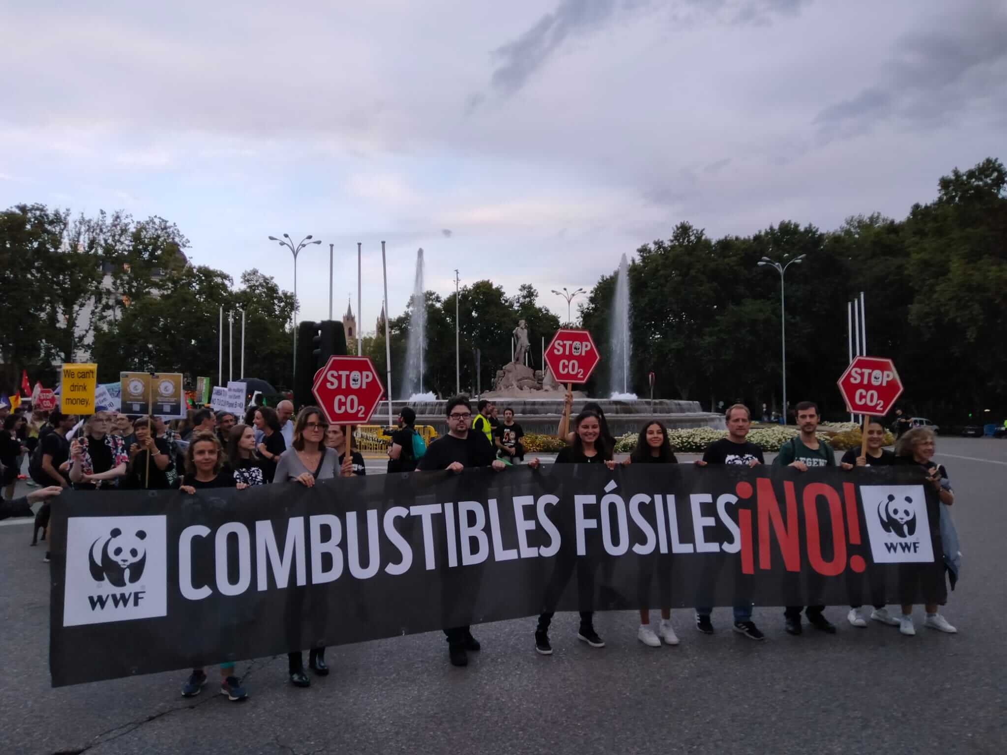 Manifestaciones contra el cambio climático