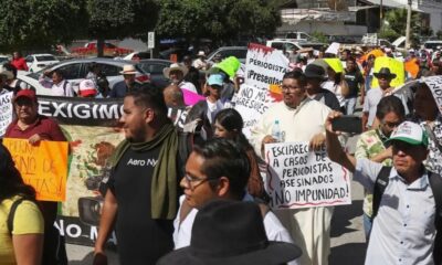 Por violencia en Guerrero contra comunicadores, marcha el gremio