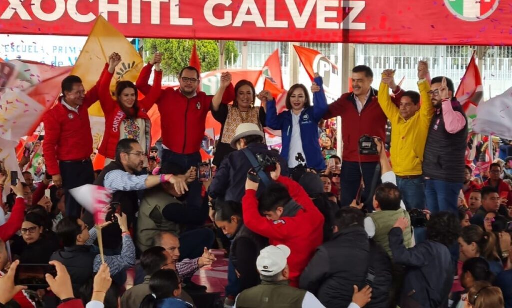 Xóchitl Gálvez en Pachuca