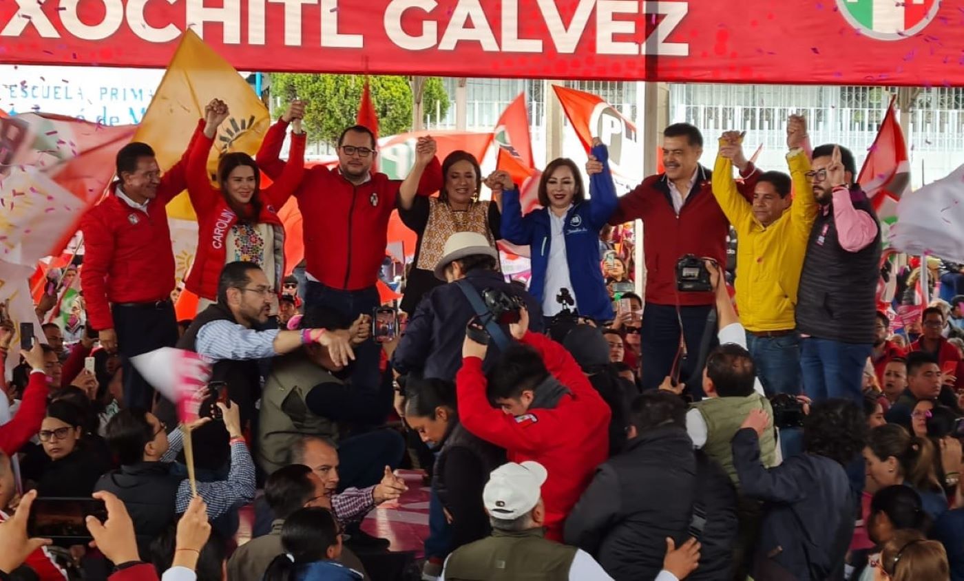Xóchitl Gálvez en Pachuca