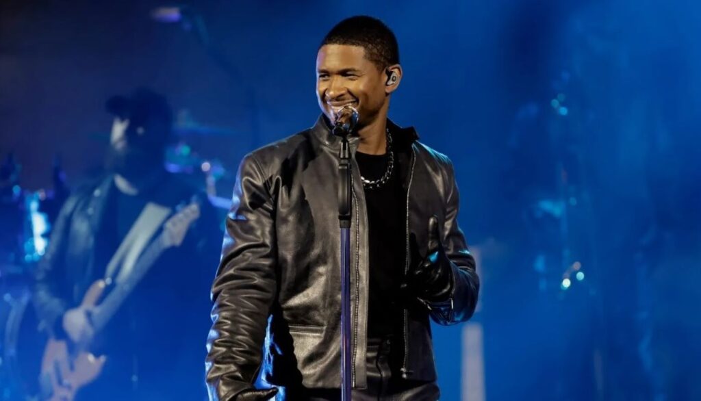 Usher al medio tiempo de este día en el Super Bowl