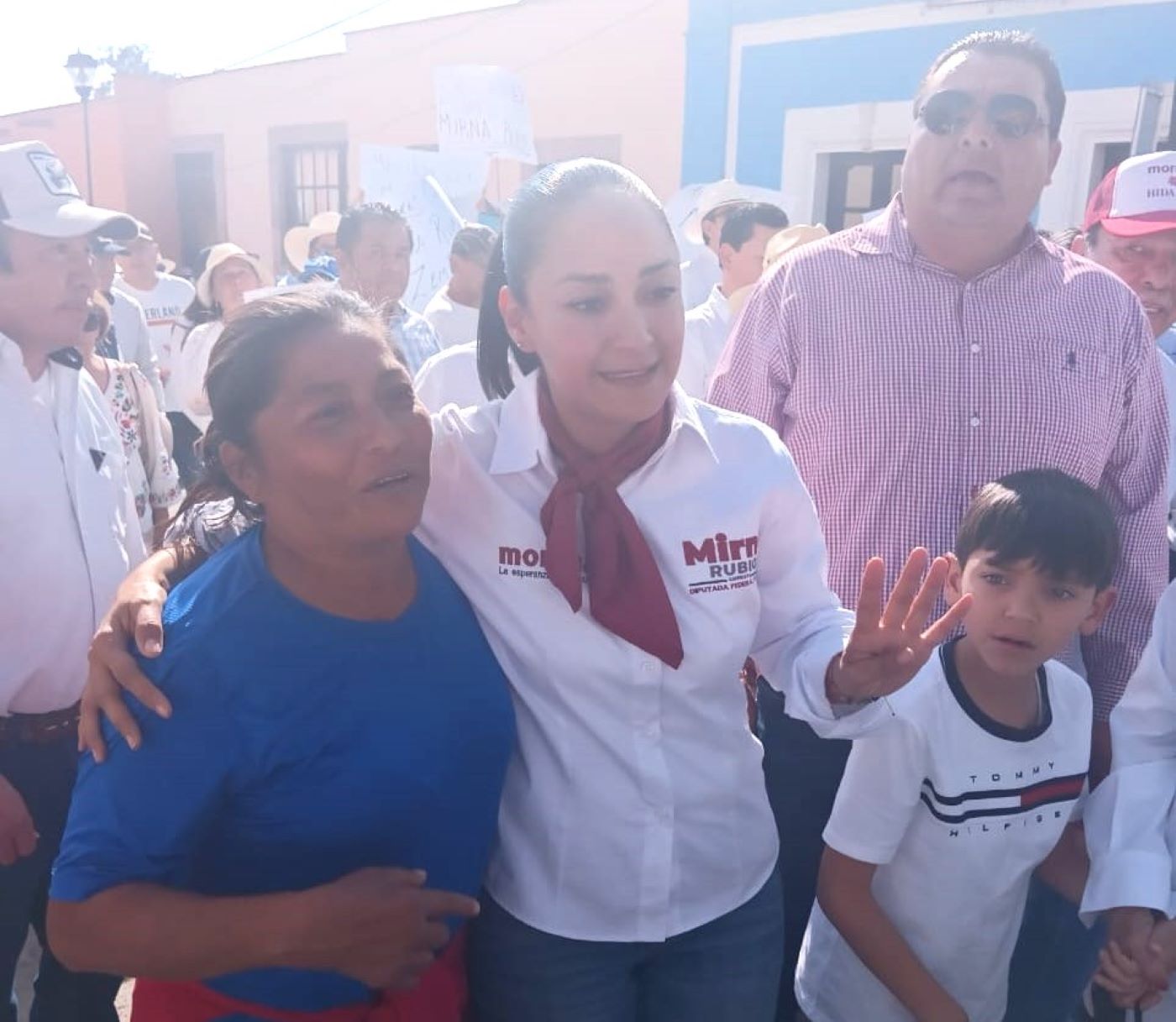 Arranca campaña de Morna Rubio en Zempoala