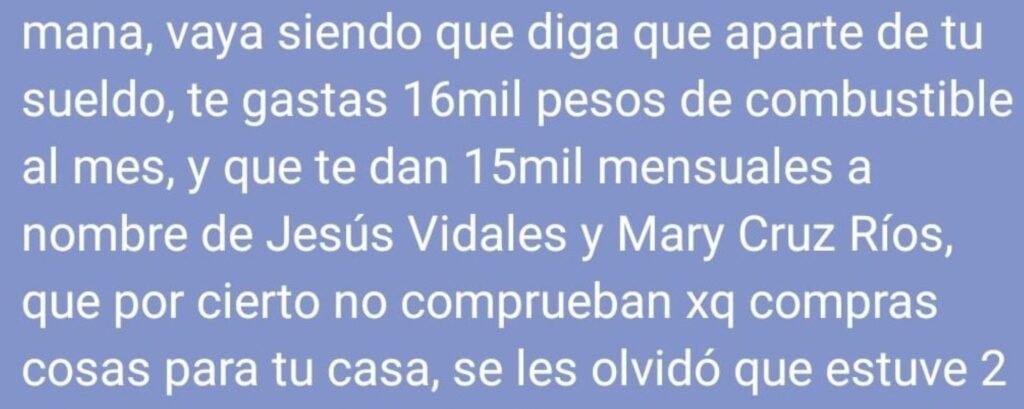 Balconean redes excesos de Marisol Ortega en Tepeapulco