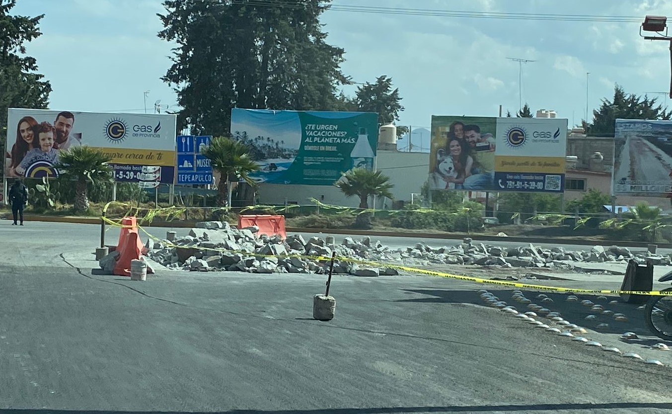 Obras de mala caliad en Tepeapulco, señalan lugareños