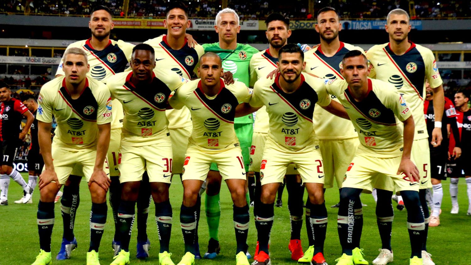 América en la cima de la tabla general