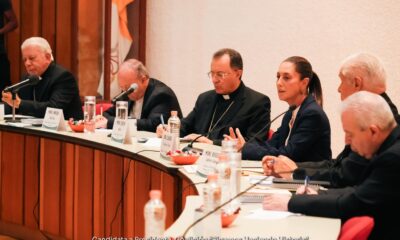 Sheinbaum y el clero abordan la violencia en México