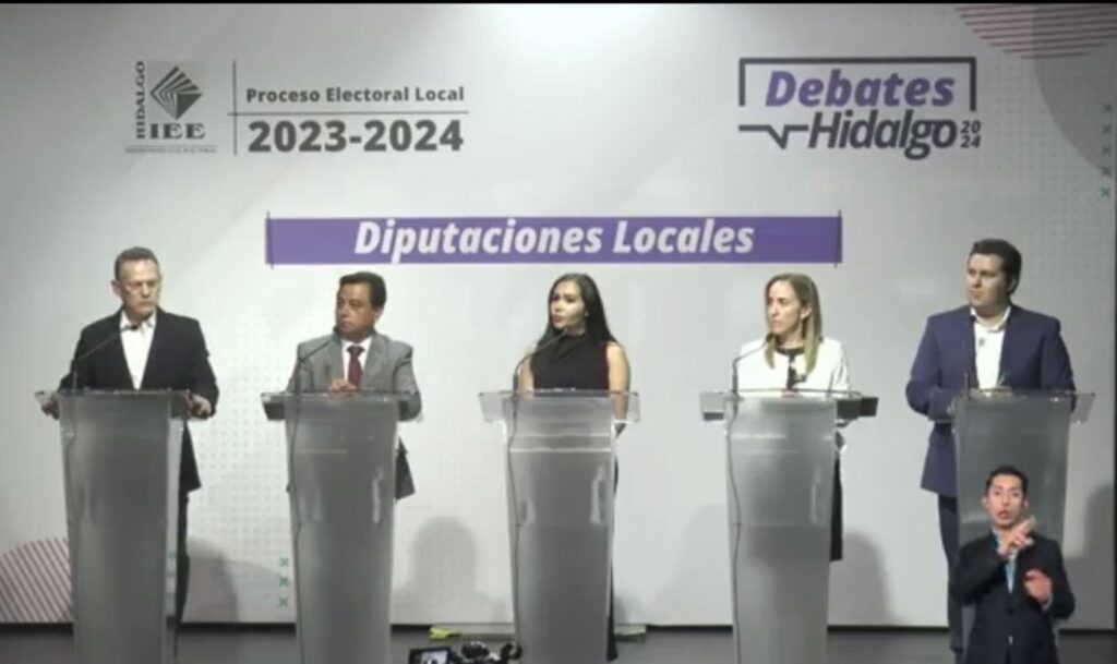 Propuestas amplias en primer debate de candidatos a diputados locales Pachuca