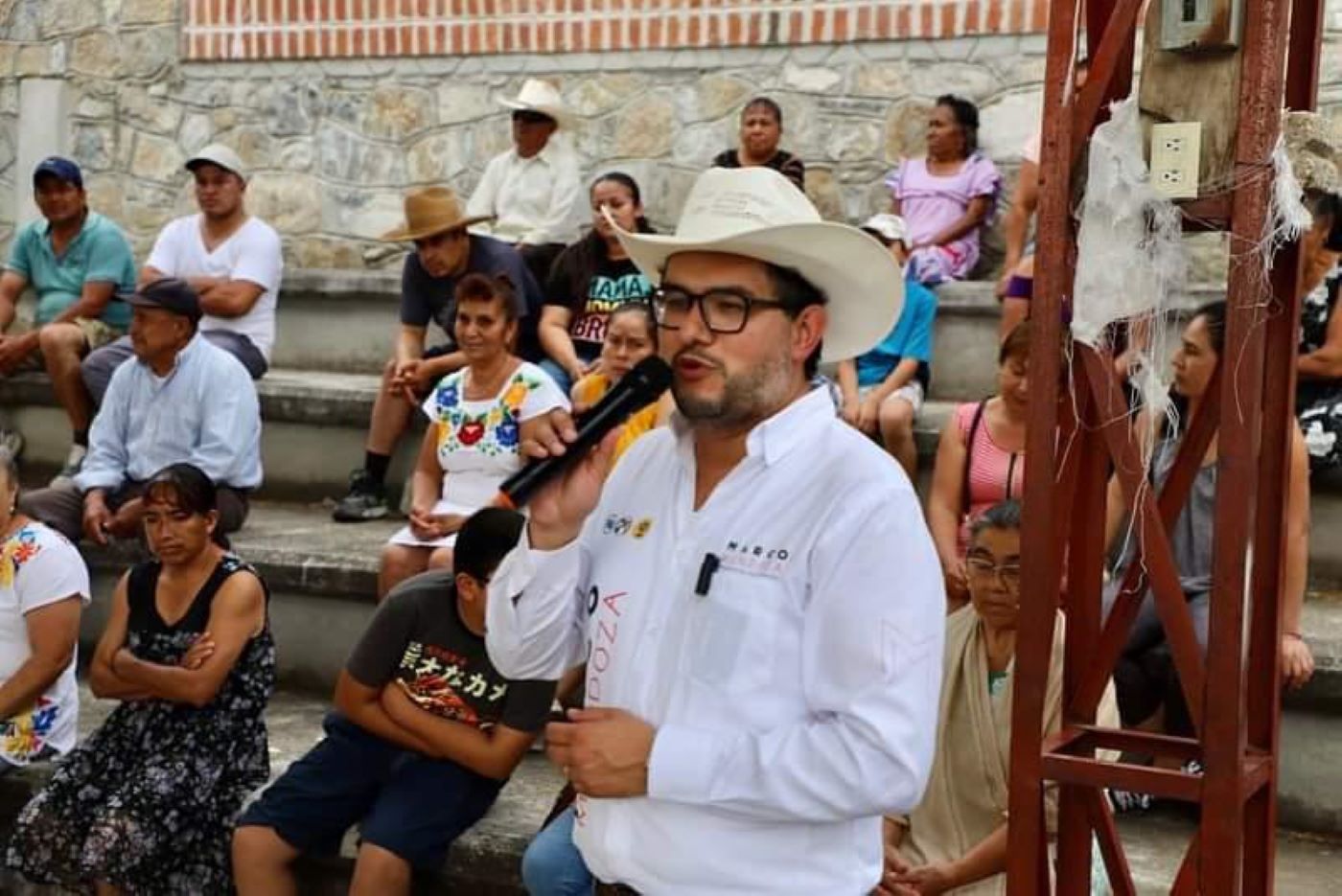 Marco Mendoza realiza recorridos