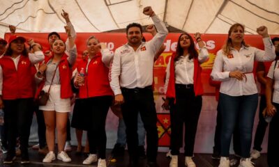 Lino Barrios cierra campaña en Tepeapulco