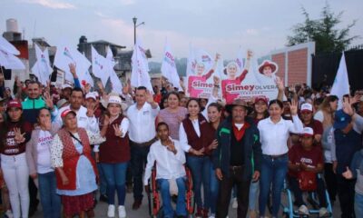 Simey Olvera sigue sumando apoyo