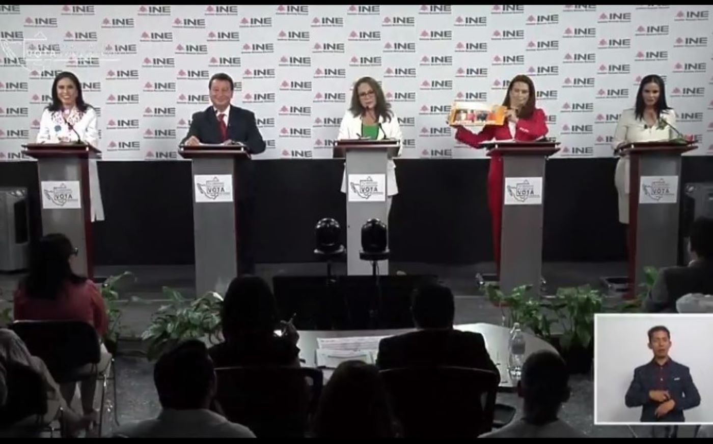 Se realiza primer debate al Senado en Hidalgo