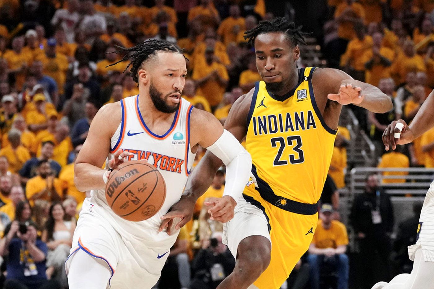 Agónico séptimo juego entre knicks y pacers