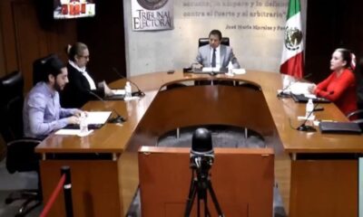 Sesiona Tribunal Electoral de Hidalgo