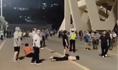 Atropellamiento masivo en China.