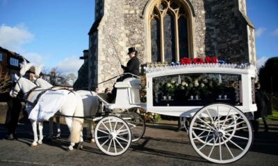 Celebran funeral de Liam Payne en Reino Unido