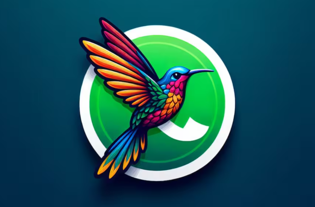 Activa el modo colibrí en WhatsApp.