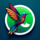 Activa el modo colibrí en WhatsApp.