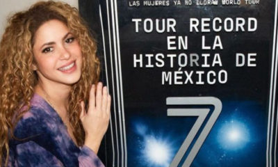 Shakira rompe récord con 7 conciertos en la CDMX