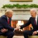 Donald Trump y Joe Biden se reúnen en la Casa Blanca