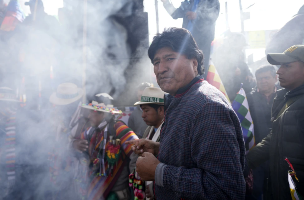 Evo Morales denuncia sin pruebas que intentaron envenenarlo