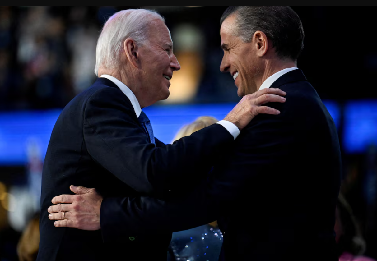 Joe Biden indultó a su hijo Hunter