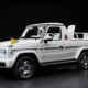 Así luce el primer papamóvil 100% eléctrico producido por Mercedes-Benz