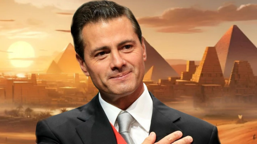 Enrique Peña Nieto es captado de vacaciones en Egipto