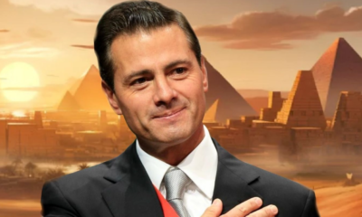 Enrique Peña Nieto es captado de vacaciones en Egipto