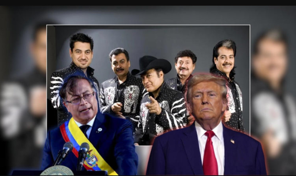 El mensaje oculto en la canción de Los Tigres del Norte que el presidente de Colombia dedicó a Trump