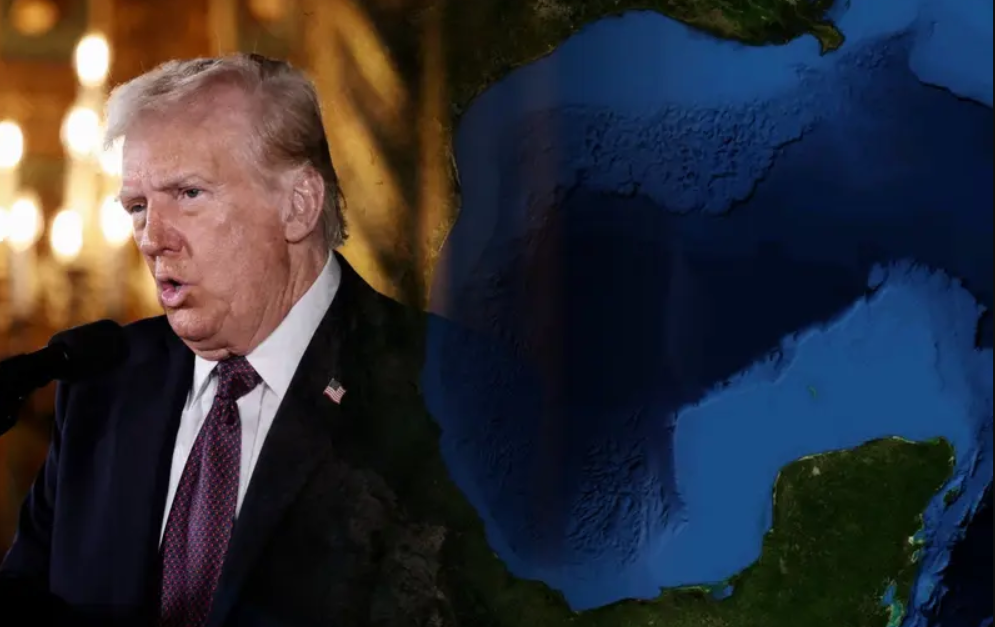 Trump quiere renombrar el Golfo