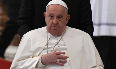El Papa Francisco sufre caída y se lesiona el brazo derecho