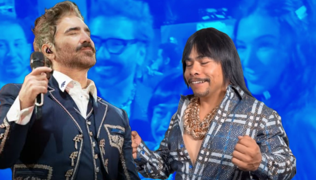 Chaparro Chuacheneger se hace viral por su reacción cuando Alejandro Fernández le pide una foto