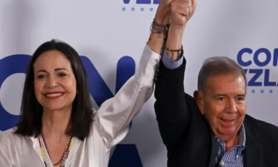 Conceden Premio al Coraje de derechos humanos a Edmundo González y Corina Machado