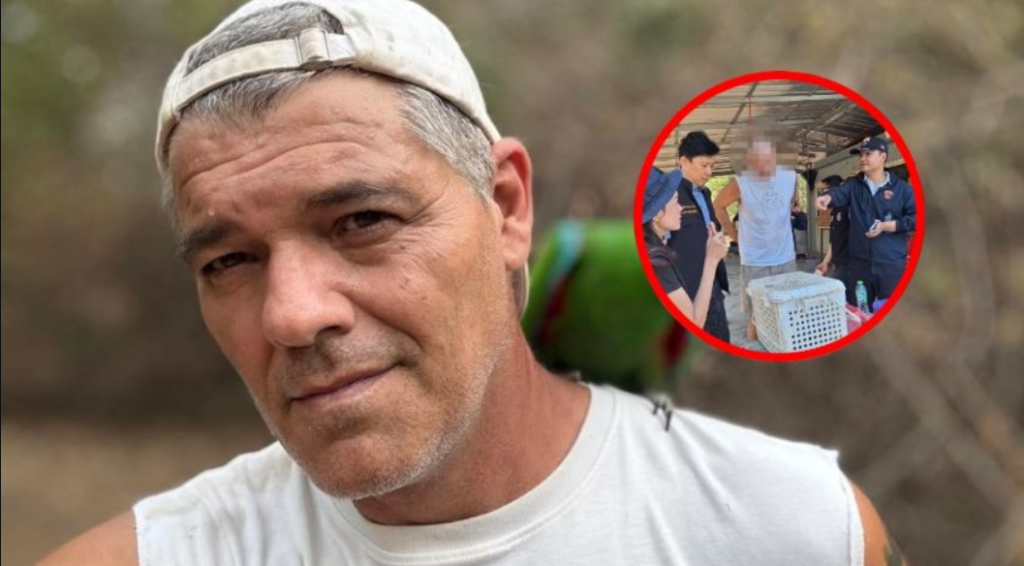 Detienen en Tailandia Frank Cuesta por posesión ilegal de animales