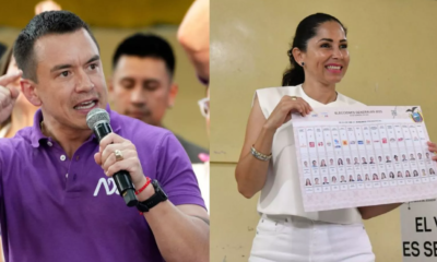 Ecuador decidirá su próximo presidente en segunda vuelta entre Noboa y González