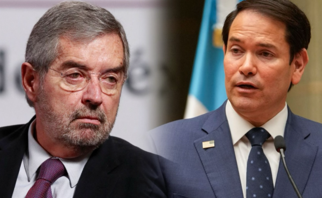 Juan Ramón de la Fuente y Marco Rubio hablan sobre migración y fentanilo