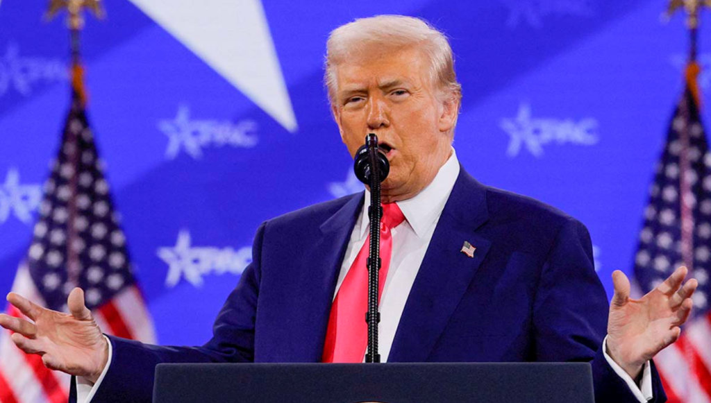 “No estoy contento con México ni con Canadá”: Trump en cumbre CPAC