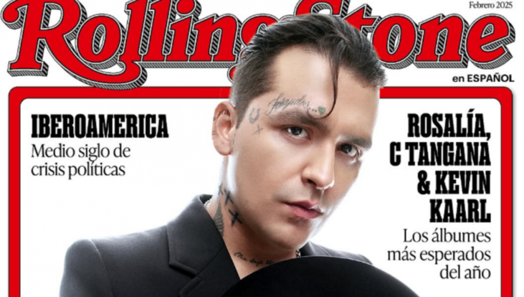 Christian Nodal aparece en portada de 'Rolling Stone' y desata burlas tras exceso de filtros