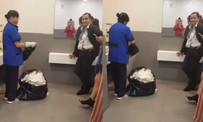 Obligan a empleada de limpieza a abrir los papeles sucios del baño por culpa de una clienta