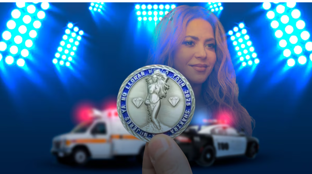 Shakira regalará monedas conmemorativas en su gira y estas personas podrán obtenerlas