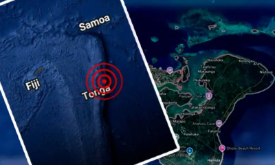 Emiten alerta de tsunami tras fuerte terremoto cerca de Tonga