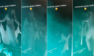 Galilea Montijo sufre caída en carro alegórico durante Carnaval de Mazatlá