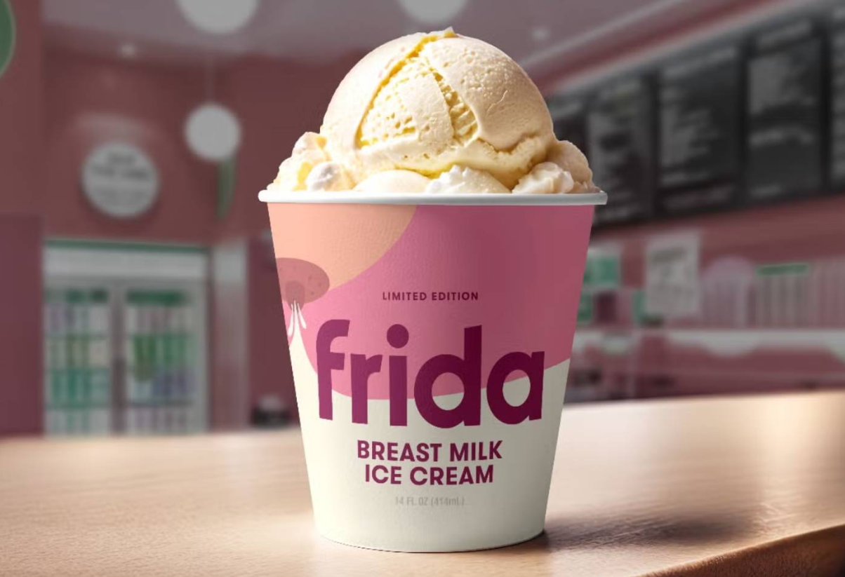 Lanzarán helado de ‘leche materna